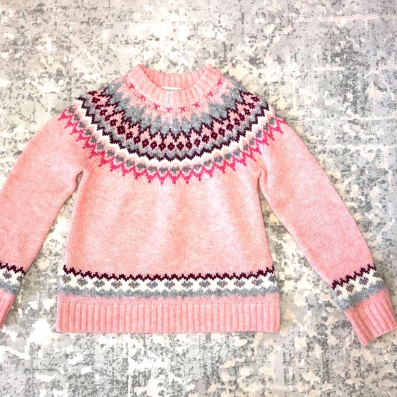Crewcuts Other - J. Crew Crewcuts zigzag fairisle sweater.